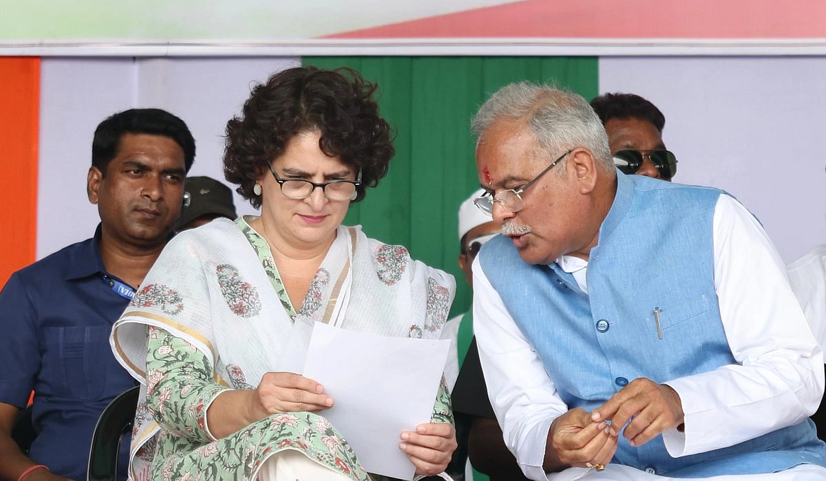 <div class="paragraphs"><p>Priyanka Gandhi and Bhupesh Baghel. Image used for representation only. </p></div>
