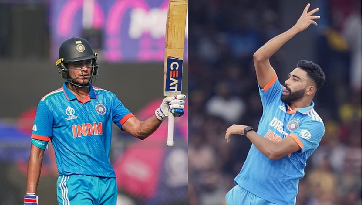 <div class="paragraphs"><p>ICC&nbsp;World Cup 2023: Indians Dominate ICC Rankings, Shubman Gill &amp; Mohammed Siraj in 1st Place</p></div>