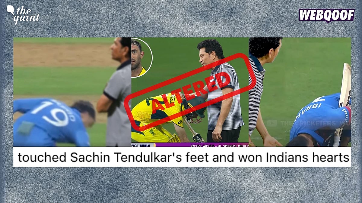 <div class="paragraphs"><p>Fact-Check: These images are altered and such an incident did not take place after the Australia and Afghanistan match</p></div>