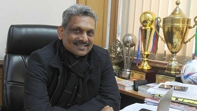 AIFF General Secretary Shaji Prabhakaran.