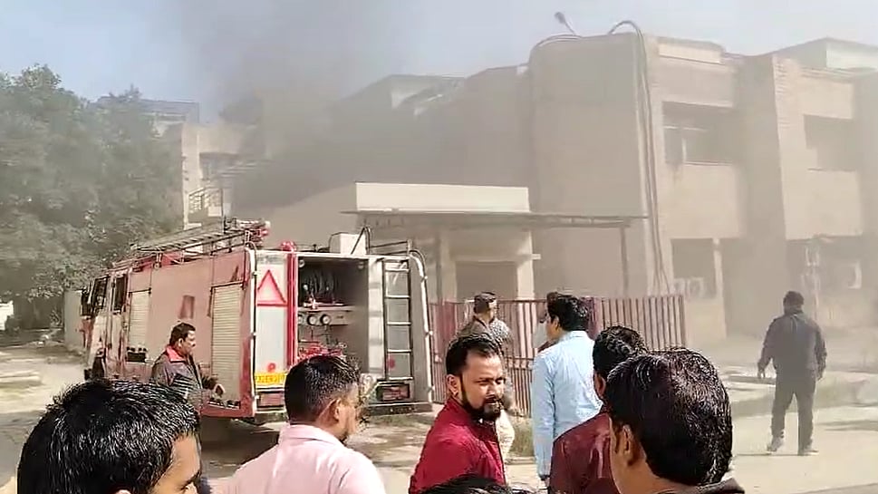 <div class="paragraphs"><p>The fire reportedly broke out on the first floor of the hospital, where the operation theatre was located.</p></div>