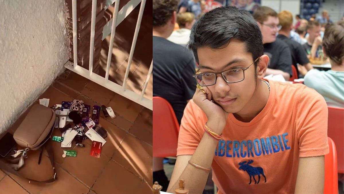 <div class="paragraphs"><p>International Master (IM) Dushyant Sharma was robbed of personal belongings while playing in FIDE Authorised Tournament</p></div>