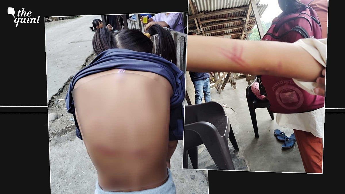 <div class="paragraphs"><p>"While the class 1 students were beaten up for not chanting a prayer properly, students of classes 2 and 3 were assaulted for their apparent lack of proficiency in Sanskrit."</p></div>