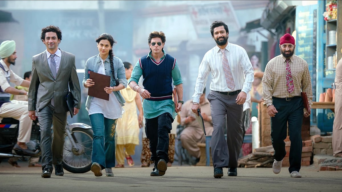 <div class="paragraphs"><p>A still from<em> Dunki.</em></p></div>