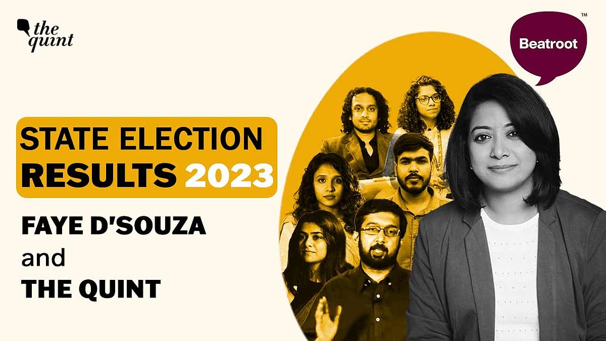 <div class="paragraphs"><p>Catch the Election results LIVE with Faye D’Souza, Sharat Pradhan, and The Quint this counting day. Find live updates, insights, political analyses and more! Only on The Quint.</p></div>