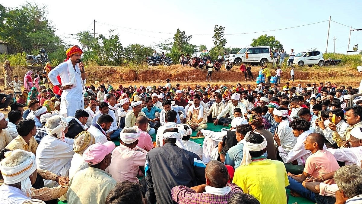 <div class="paragraphs"><p>BAP MLA Rajkumar Roat addressing a public rally in the run-up to the polls. </p></div>
