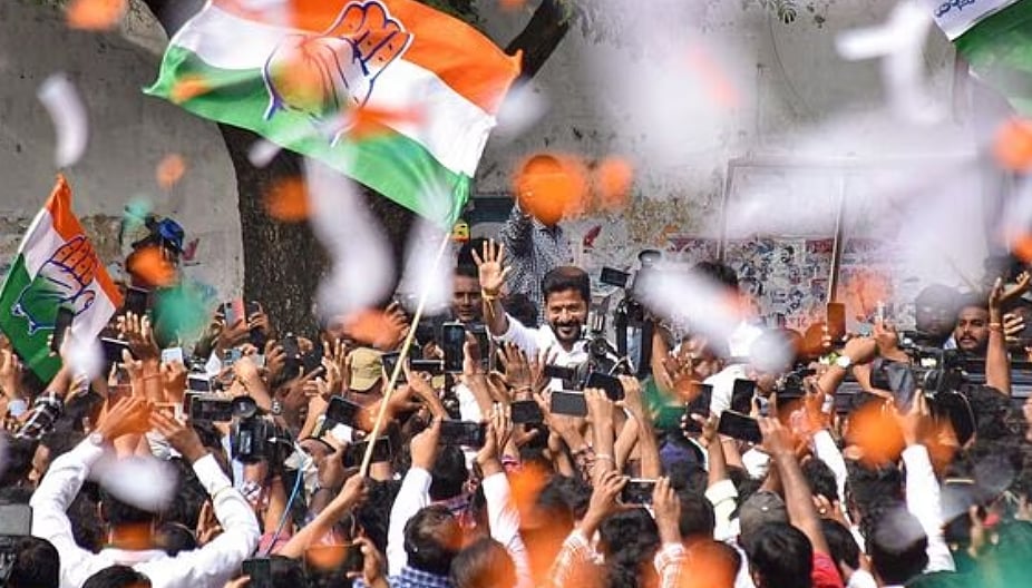 <div class="paragraphs"><p>In the run-up to the elections, Revanth Reddy emerged as the cynosure of the Congress party.</p></div>