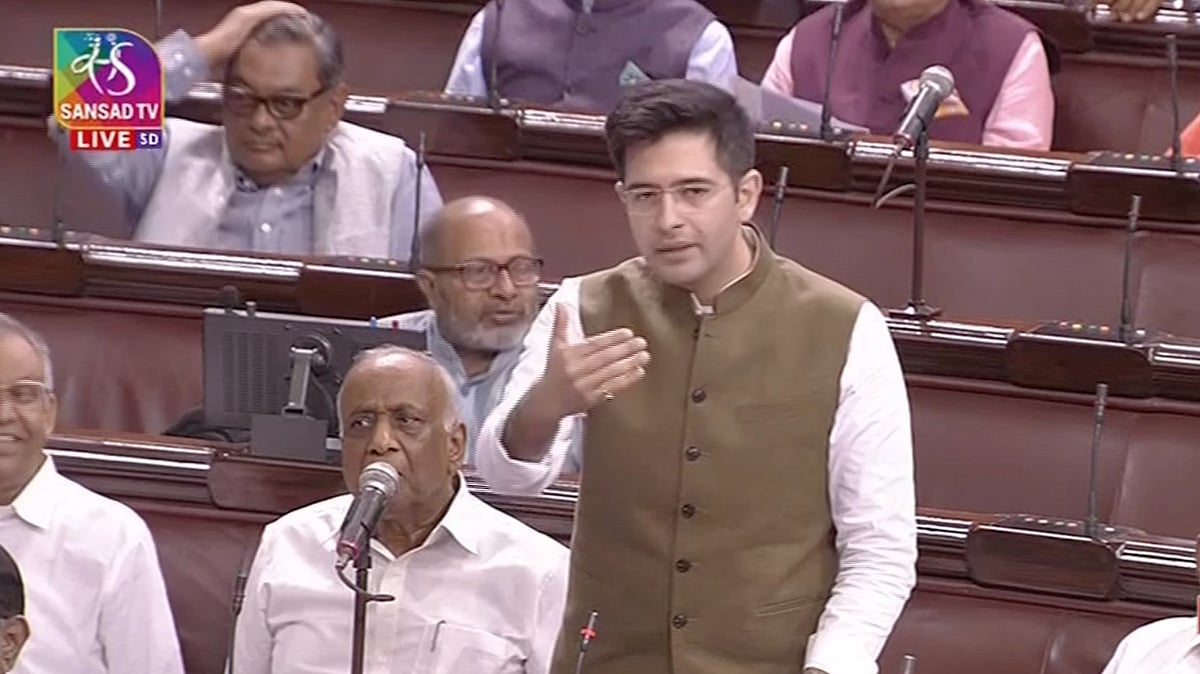 <div class="paragraphs"><p>AAP leader Raghav Chadha has demanded an investigation and a report on the Parliament security breach.</p></div>