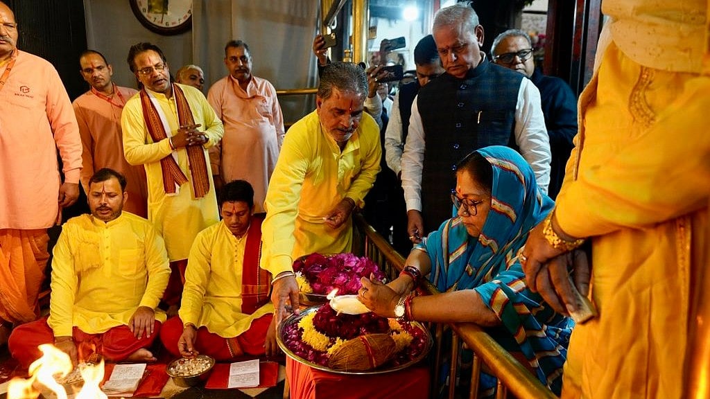 <div class="paragraphs"><p>Vasundhara Raje is a two-time former Chief Minister of Rajasthan.</p></div>