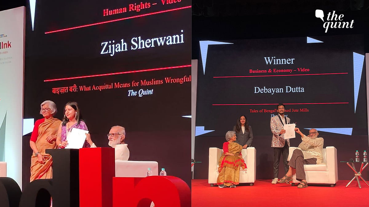 <div class="paragraphs"><p>We are happy to announce that <strong>The Quint </strong>has won two RedInk Awards for Excellence in Journalism, 2023.</p></div>
