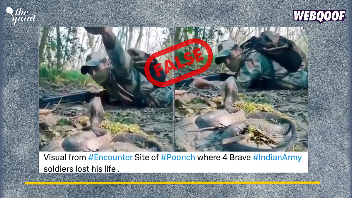 <div class="paragraphs"><p>Fact-Check: This claim is false. The video shows an Indonesian special armed forces soldier. </p></div>