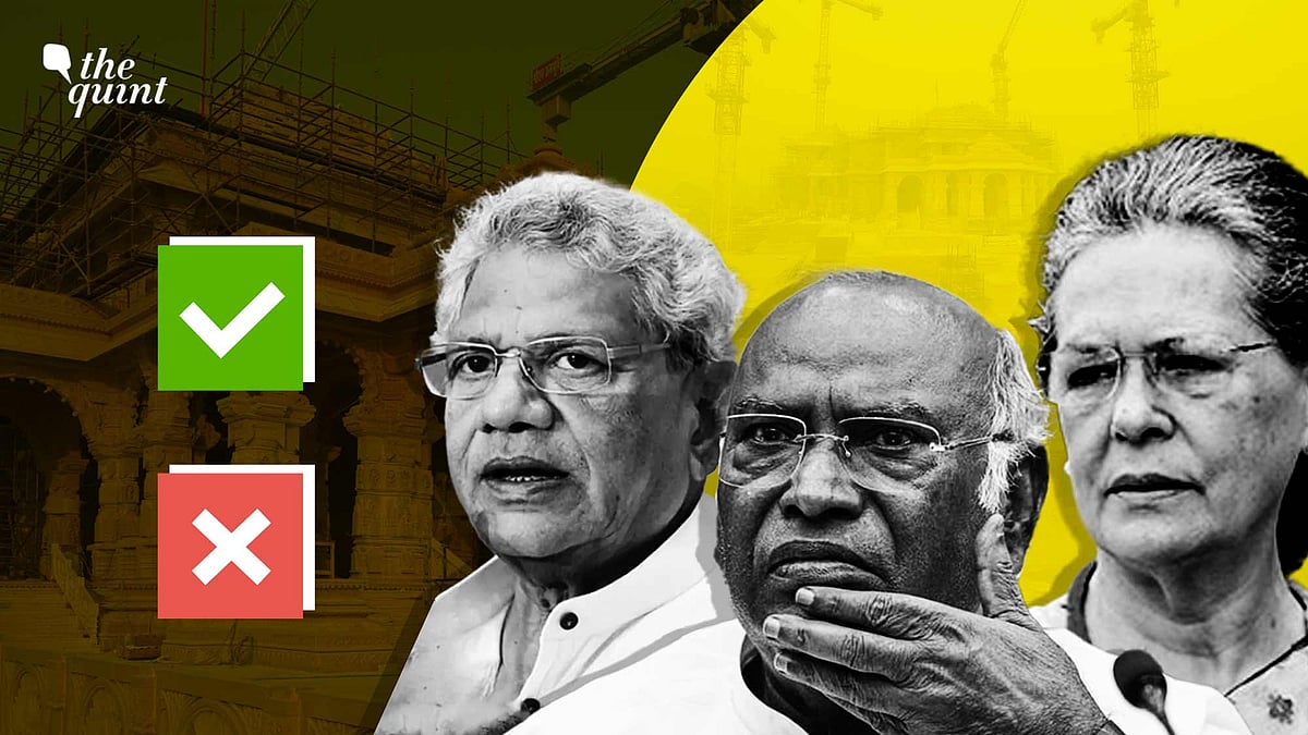 <div class="paragraphs"><p>Many Opposition leaders have been invited to attend the Ram Mandir event next month.</p></div>