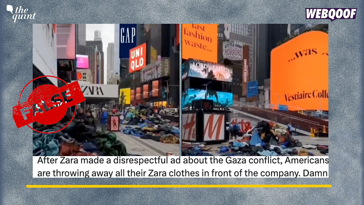 <div class="paragraphs"><p>Fact-Check: This video is not related to Zara's new advertisement.</p></div>