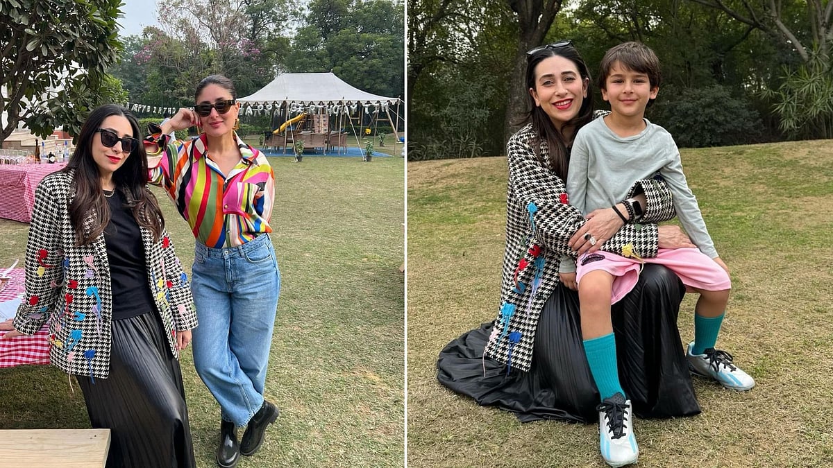 <div class="paragraphs"><p>Kareena Kapoor, Saif Ali Khan Celebrate Son Taimur Ali Khan's Birthday.</p></div>
