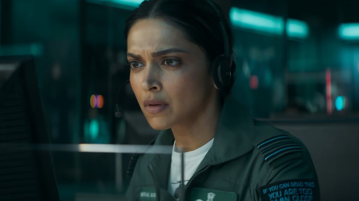 <div class="paragraphs"><p>Deepika Padukone in a still from<em> Fighter.</em></p></div>