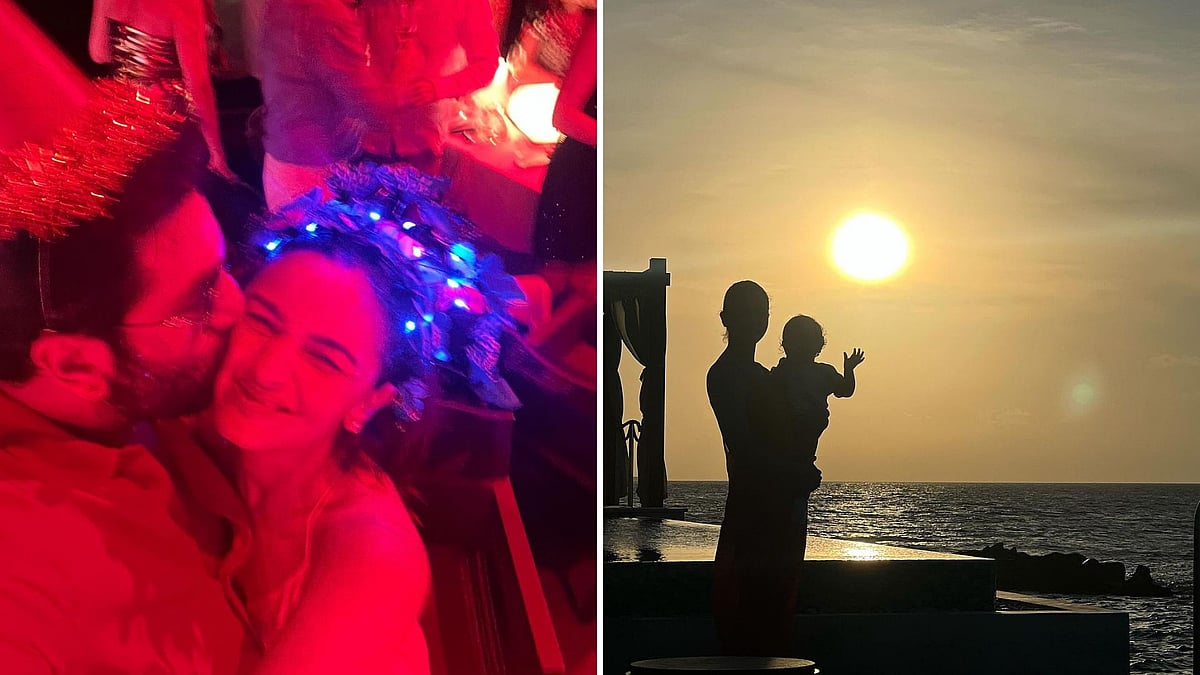 <div class="paragraphs"><p>Alia Bhatt and Ranbir Kapoor celebrated new year's together.</p></div>