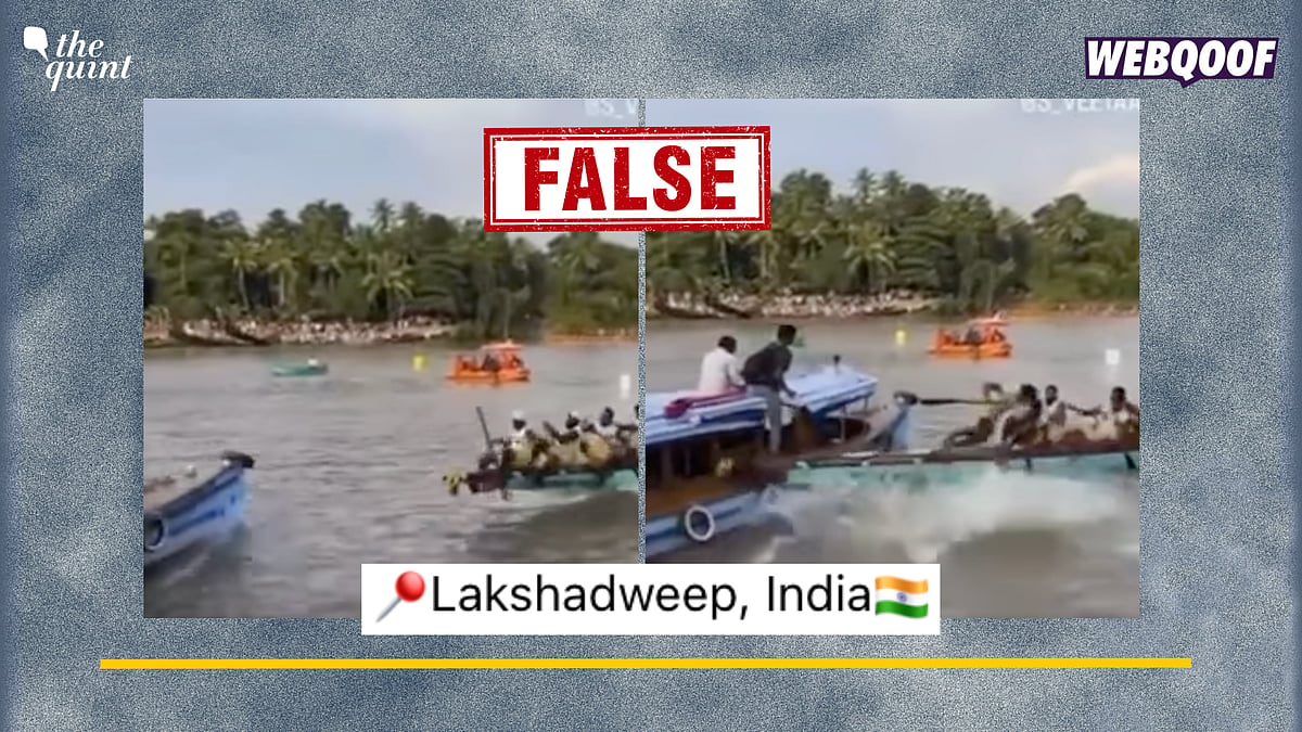 <div class="paragraphs"><p>The video is from Kerala and was taken during <del>a</del> boat race competition. </p></div>
