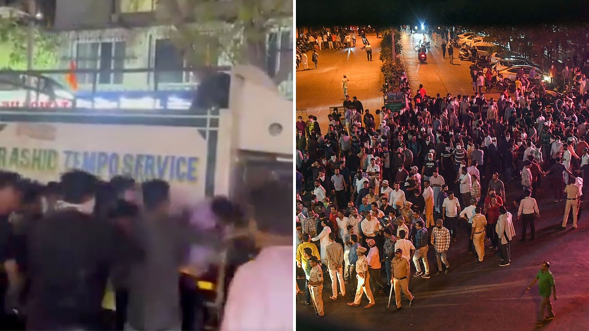 <div class="paragraphs"><p>Violence, Riots in Mira Road, Mumbai: Tempo Owner Attacked by Mob narrates ordeal, Attacks Reported on 3rd Consecutive Day, Police Warn WhatsApp Admins</p></div>