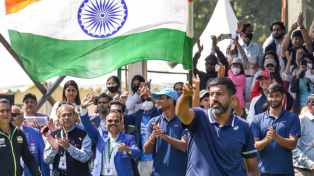 <div class="paragraphs"><p>File image of Rohan Bopanna who is set to become the oldest men's doubles player to be ranked number one, in ATP history.</p></div>