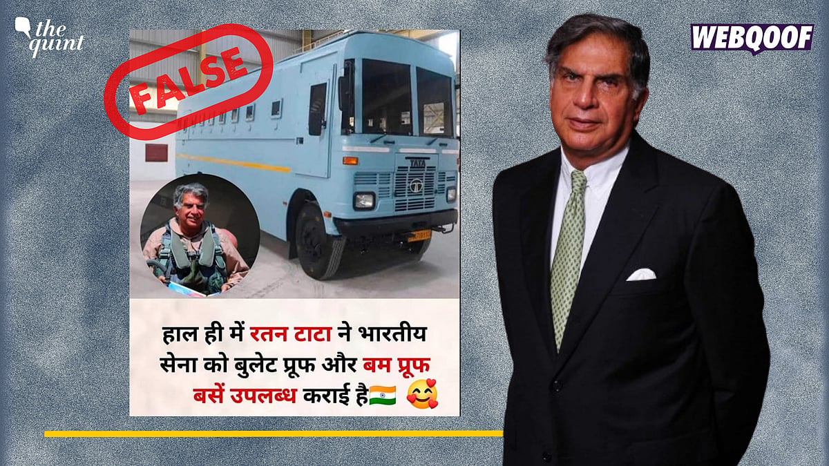 <div class="paragraphs"><p>Fact-Check: This claim is false. The image of the bus dates back to 2017 when the MIDHANI group provided the CRPF with bulletproof buses. </p></div>