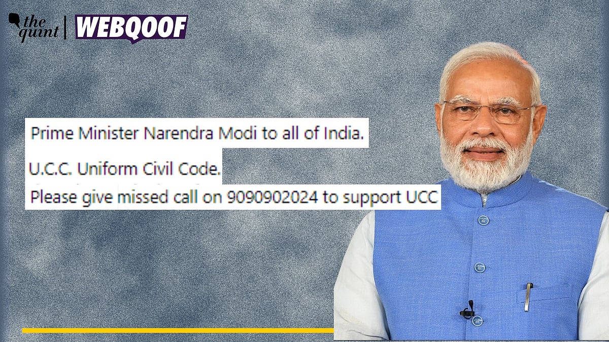 <div class="paragraphs"><p>Fact-Check | The phone number provided in the viral claim is from a BJP campaign.</p></div>
