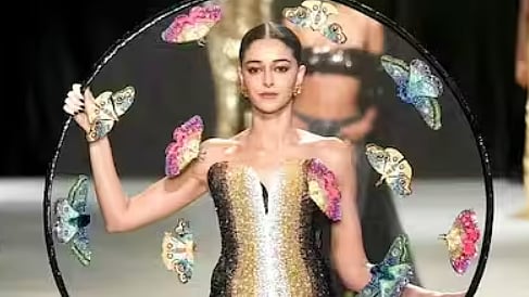 <div class="paragraphs"><p>Ananya Panday Debuts at Paris Fashion Week</p></div>