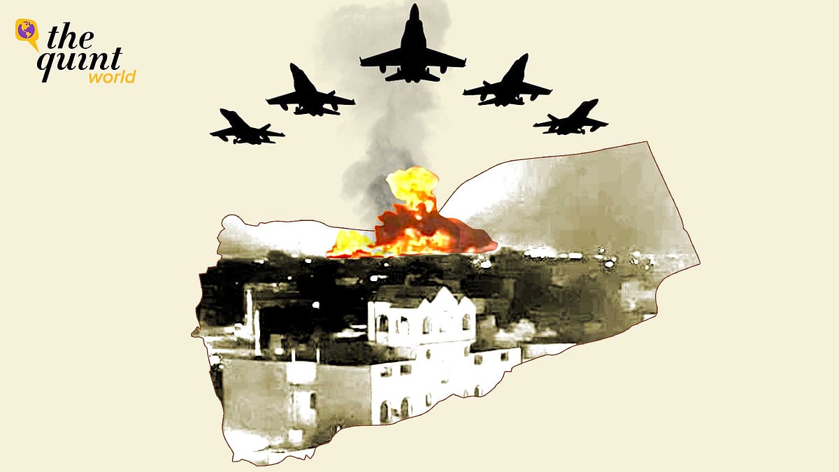 <div class="paragraphs"><p>Since the ongoing Israel offensive in Gaza, Houthi rebels have been targeting and attacking commercial ships on the trading route of the Red Sea. For the first time, in an overnight attack on Thursday, 11 January, the US and British launched military attacks on areas by the Iranian-backed Houthis in Yemen.</p></div>