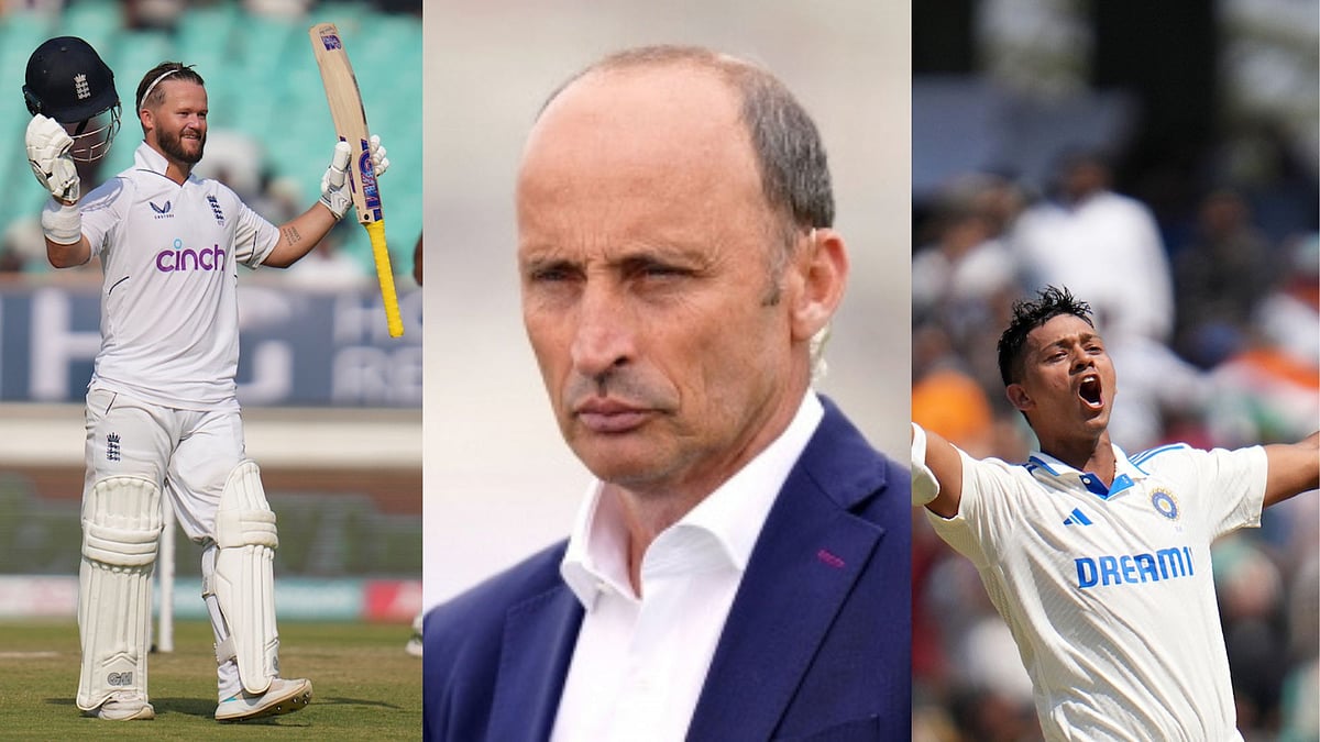<div class="paragraphs"><p>Former England skipper Nasser Hussain hits out at Ben Duckett for his remark on Indian opener Yashasvi Jaiswal</p></div>