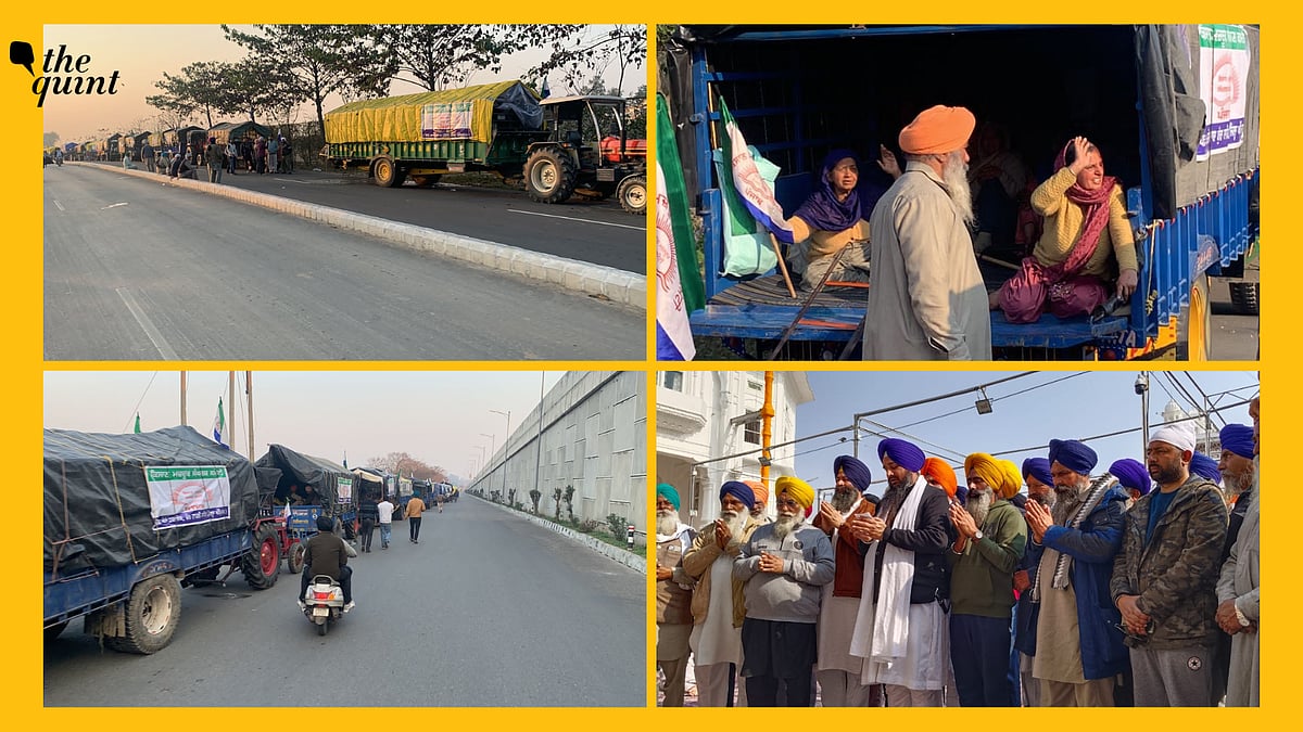 <div class="paragraphs"><p>Ahead of the farmer organisations’ call for a ‘Dilli Chalo’ march to Delhi on 13 February, preparations are being made at Delhi’s border. </p></div>