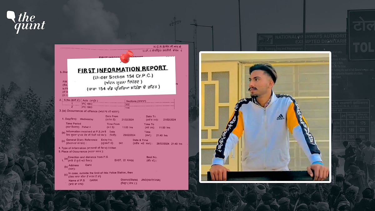 <div class="paragraphs"><p>An FIR was registered at the Patran Police Station in Patiala on 28 February in connection with the death of Shubhkaran Singh during the ongoing farmers' protest.</p></div>