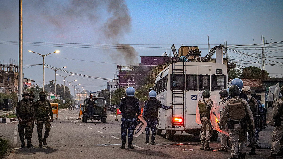 <div class="paragraphs"><p>Security personnel stationed in Manipur amid violence between Meiteis and Kukis. Image used for representational purposes only. </p></div>