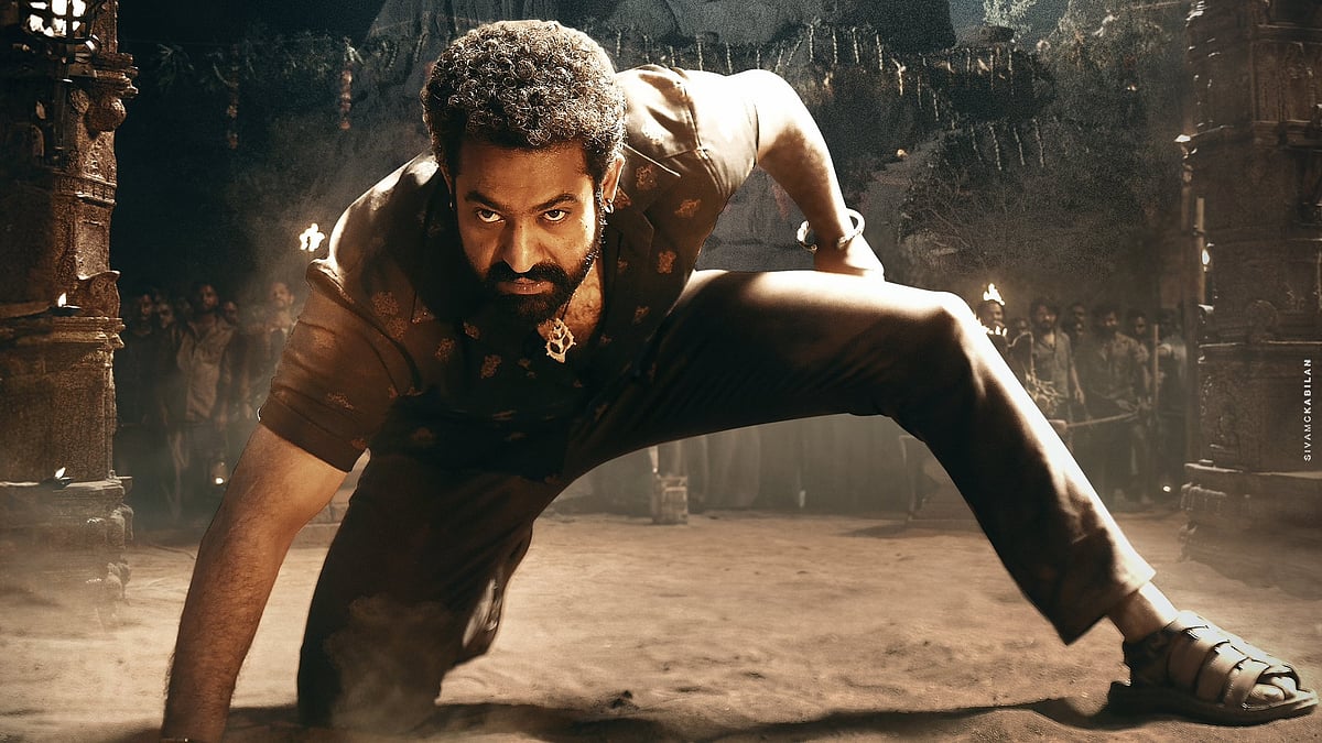<div class="paragraphs"><p>Jr NTR in the new poster for<em> Devara.</em></p></div>