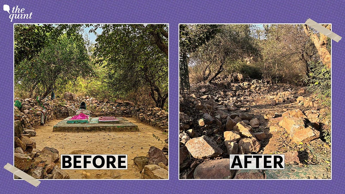 <div class="paragraphs"><p>The news of the demolition surfaced on social media on Sunday, 4 February, when <em>Sair e Hind,</em> an Instagram page on Delhi's history, posted a photo of the debris where the grave of Baba Haji Rozbih once stood.</p></div>