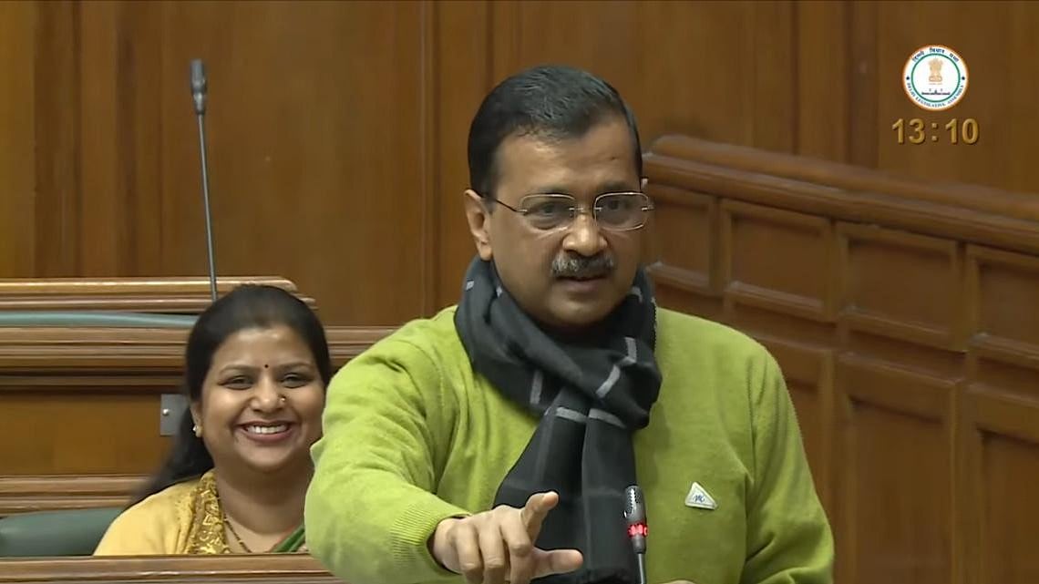<div class="paragraphs"><p>Delhi Chief Minister Arvind Kejriwal addressed the legislative assembly on 19 February.</p></div>
