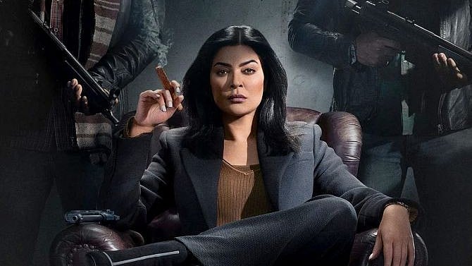<div class="paragraphs"><p>Sushmita Sen in the poster for<em> Aarya 3.</em></p></div>