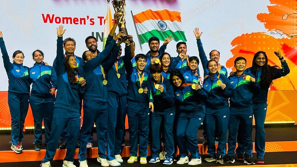 <div class="paragraphs"><p>Indian women's team received praises after claiming the maiden Badminton Asia Championships gold </p></div>