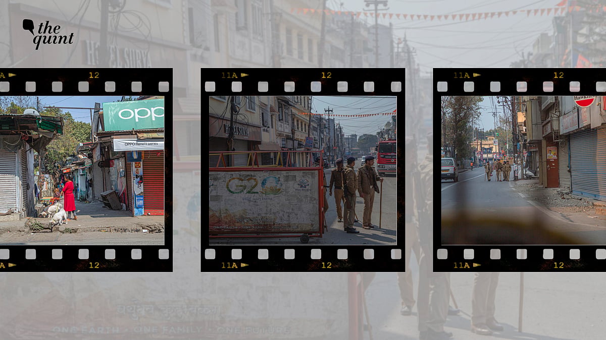 <div class="paragraphs"><p>Violence erupted in Uttarakhand's <a href="https://www.thequint.com/news/india/violence-erupts-in-uttarakhand-banbhoolpura-madrasa-demolition-haldwani">Haldwani</a> on Thursday, 8 February after a local <em>mazar</em> and madrasa were demolished in an anti-encroachment drive, resulting in six confirmed deaths and hundreds of police officers injured.</p></div>