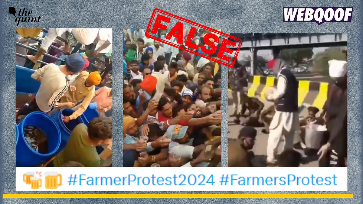 <div class="paragraphs"><p>Fact-check: Old and unrelated videos of alcohol and food being distributed is being falsely linked to farmers' protest.</p></div>