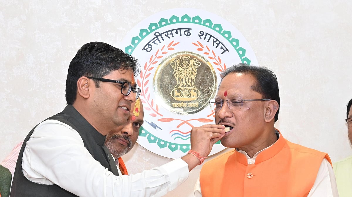 <div class="paragraphs"><p>Chhattisgarh Finance Minister OP Choudhary and Chhattisgarh Chief Minister Vishnu Deo Sai</p></div>