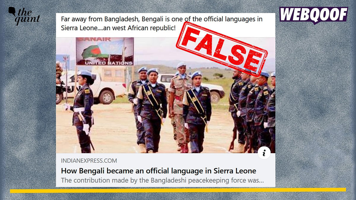 <div class="paragraphs"><p>Fact-check: Bengali Is Not the Official Language of Sierra Leone</p></div>