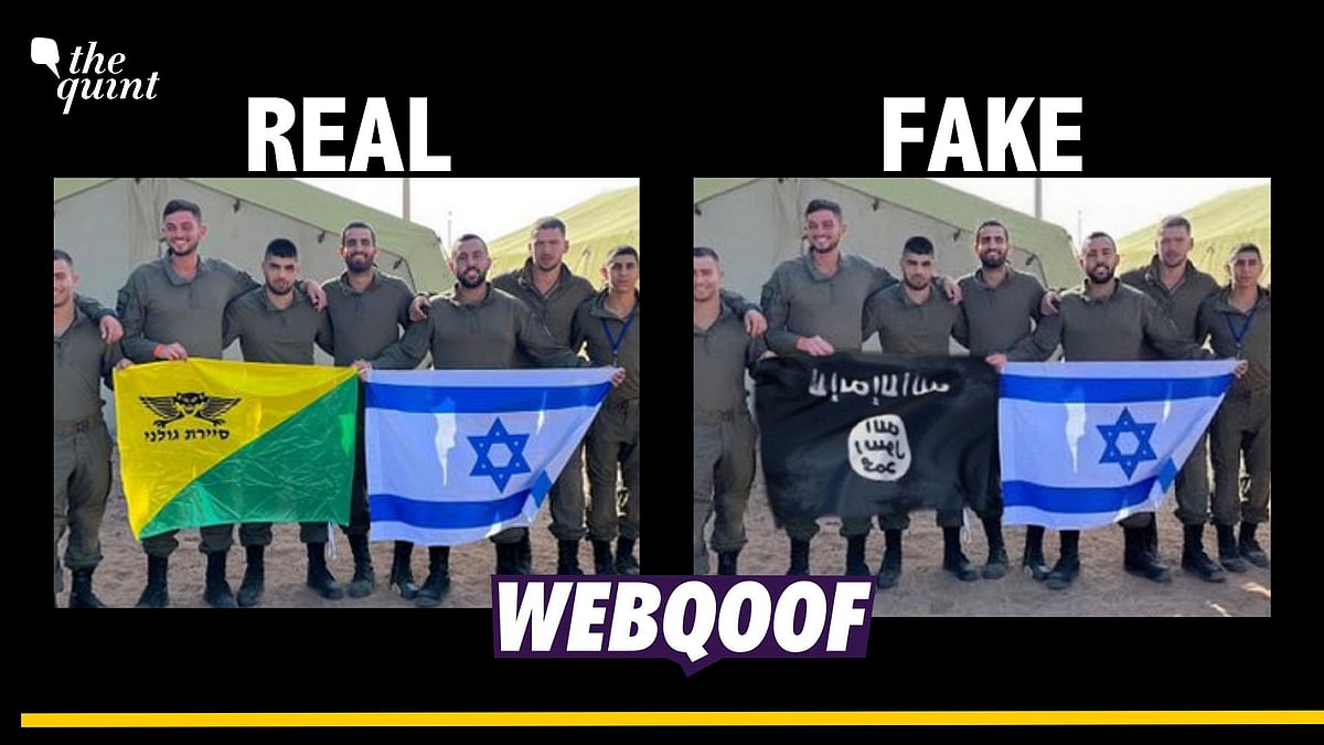 <div class="paragraphs"><p>Fact-check: An image was edited to claim that Israeli soldiers are holding the Israeli flag along with an ISIS flag.</p></div>