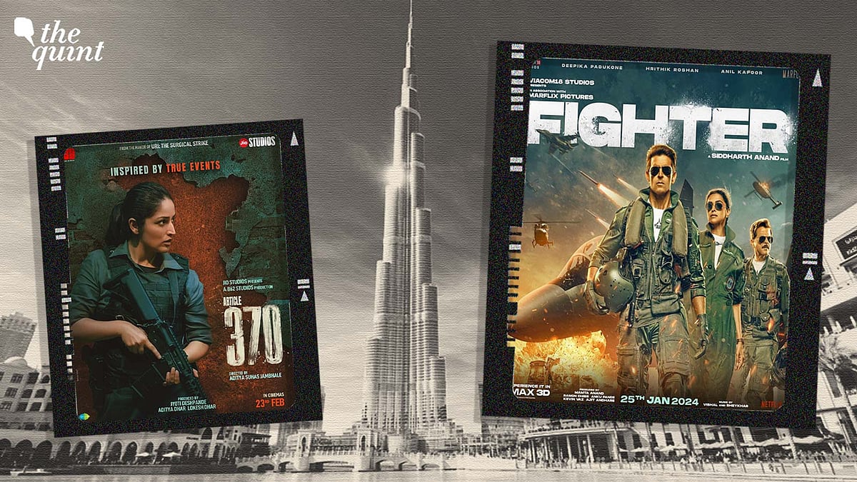 <div class="paragraphs"><p>Two so-called 'nationalistic' Indian films – <em><a href="https://www.thequint.com/topic/article-370">Article 370</a></em> and <em><a href="https://www.thequint.com/entertainment/bollywood/fighter-box-office-dip-trade-analysts-news-speak-deepika-hrithik">Fighter</a></em> – faced a ban across West Asia, without so much as a reason being attributed by the censor boards of different countries in the Gulf.</p></div>