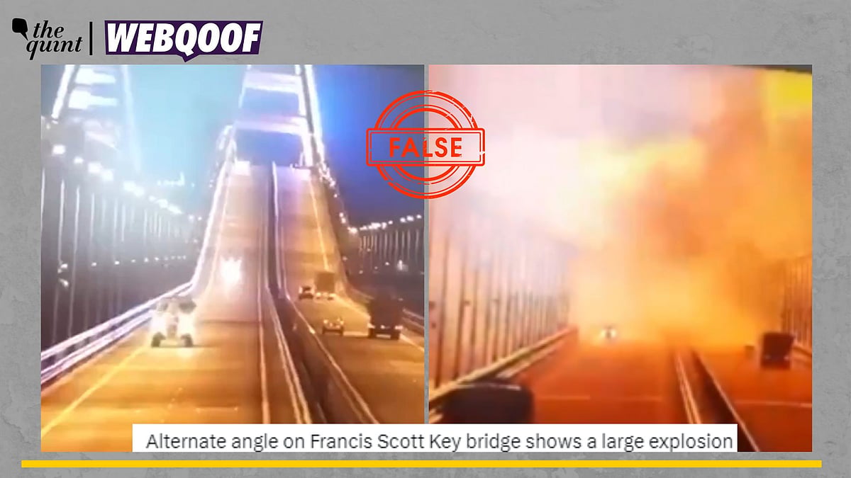 <div class="paragraphs"><p>Fact-Check | The video is old and unrelated to the collapse of the bridge in Baltimore. </p></div>