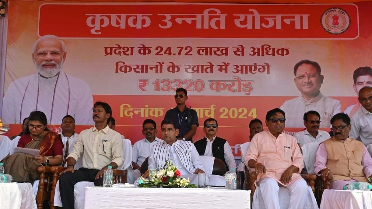 <div class="paragraphs"><p>Chhattisgarh Chief Minister Vishnu Deo Sai inaugurated the 'Krishak Unnati Yojana' of the state government in Balod district on Tuesday, 12 March.</p></div>
