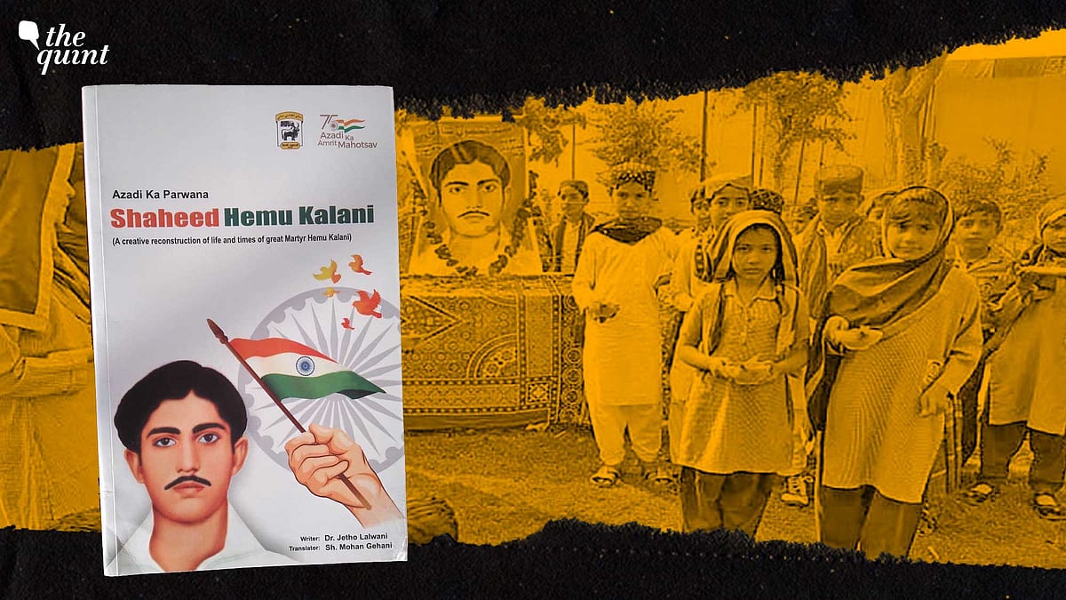 <div class="paragraphs"><p>The book under review is about Hemu Kalani, a Sindhi Hindu freedom fighter who was even younger than <a href="https://www.thequint.com/opinion/blind-faith-in-an-ideology-is-dangerous-reading-bhagat-singh-in-todays-india">Bhagat Singh </a>when he laid down his life for the cause of India’s freedom in 1943.</p></div>