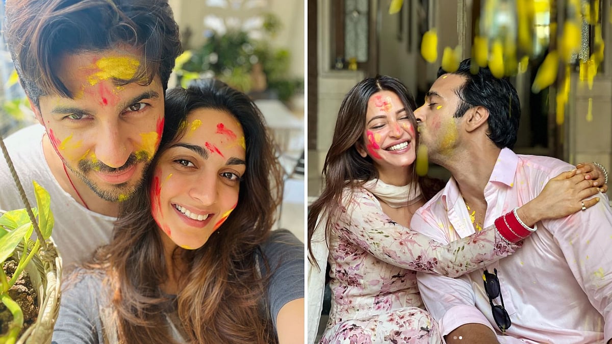 <div class="paragraphs"><p>Here's a glimpse into B-town celebs' Holi celebration.</p></div>
