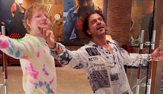 <div class="paragraphs"><p>SRK and Ed Sheeran</p></div>