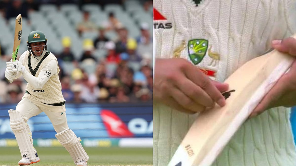 <div class="paragraphs"><p>Usman Khawaja was forced to remove a dove sticker on his bat during the Wellington Test against New Zealand.</p></div>