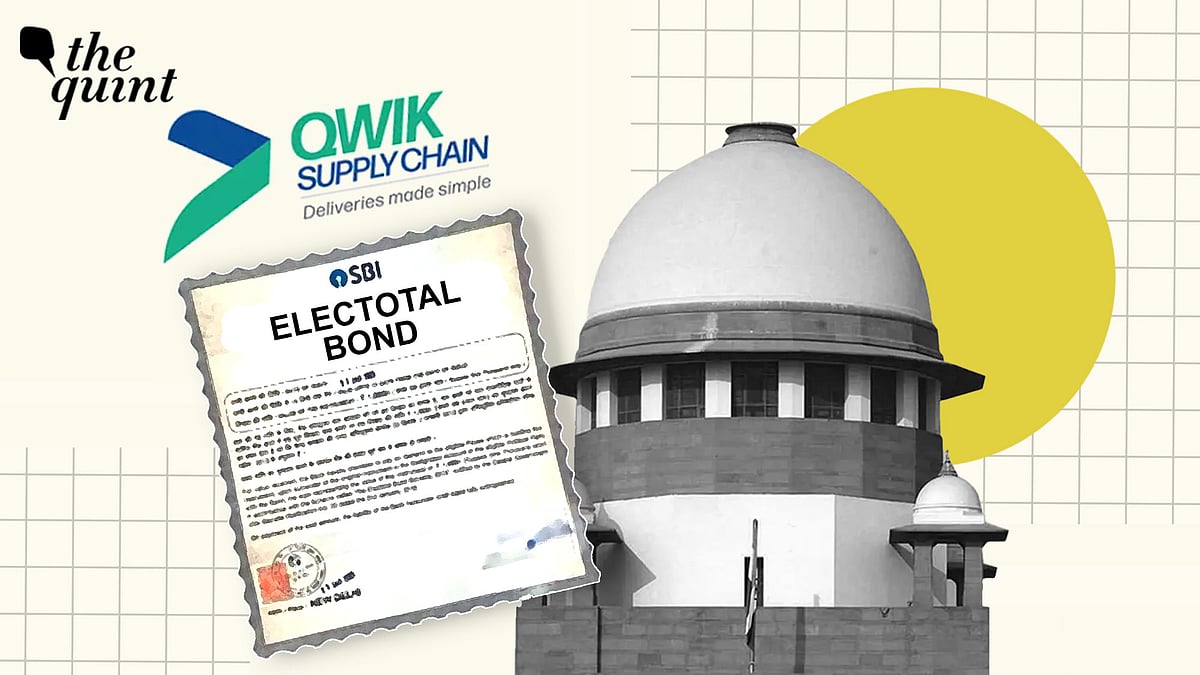 <div class="paragraphs"><p>Qwik Supply Chain (related to the Reliance group), had donated a total of Rs 410 crore. </p></div>
