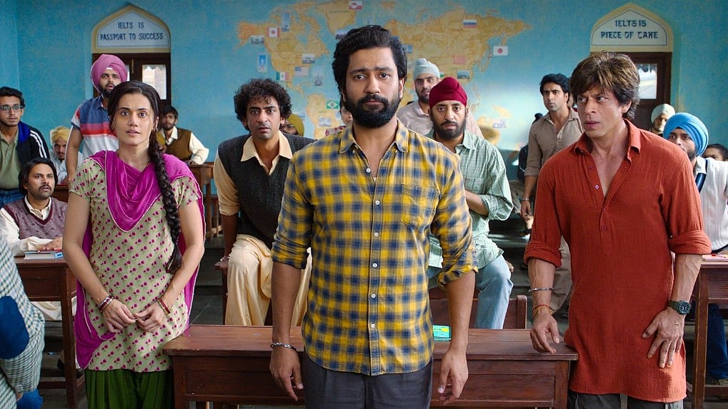 <div class="paragraphs"><p>Vicky Kaushal in a still from <em>Dunki</em>.</p></div>
